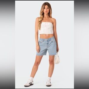 NWT Edikted jean shorts!